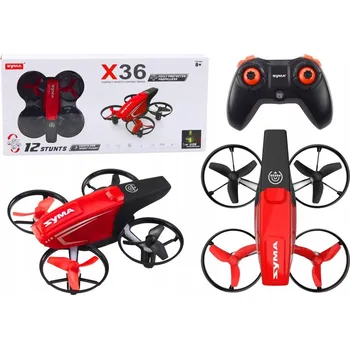 RC model auta Dálkově Ovládaný RC Dron X36 SYMA Červený (Červený = Red)