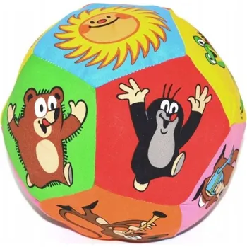 Wiky Míč Krtek látkový 15 cm v plastovém sáčku 0m+