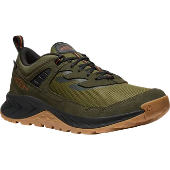 Pánská treková obuv Obuv Keen Hightrail WP M Winter moss/gold flame 43