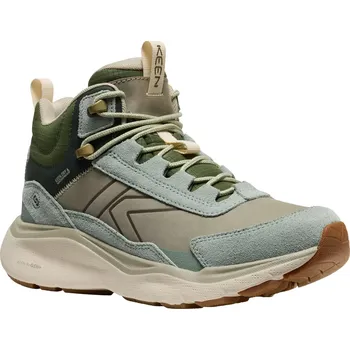 Dámská treková obuv Obuv Keen Leiki Leather Mid WP W Iceberg green/bronze green 40,5