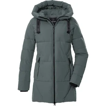 Dámská zimní parka Killtec GW 30 dark aquaverde - Šedá, XL(42)