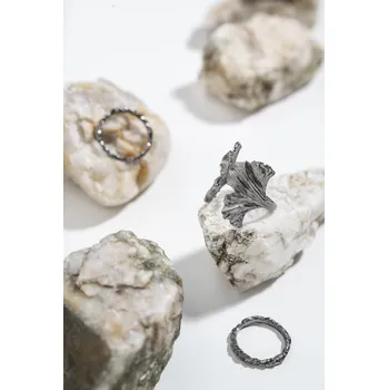 Prsten La Dominique Prsten GI otevřený velký, rhodiovaný Velikost: Velikost 61 - 63