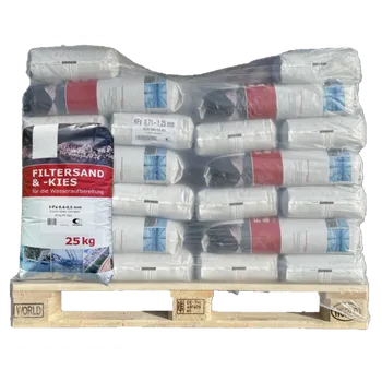 Bazénová chemie Wolf Muller Filtrační písek 0,5-1,0 mm Balení: Paleta 40 x 25 Kg