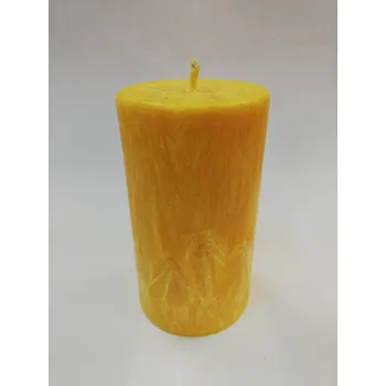 Svíčka Svíčka vonná z palmového vosku - válec žlutý - Banán