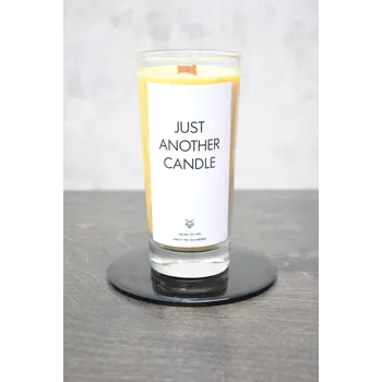 Svíčka IRONIC CANDLES - Just another candle Velikost svíčky / Size: Malá / Small, Barva a vůně / Color and scent: Červená - JAHODOVÁ ZMRZLINA