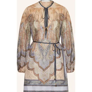 Dámské šaty Zimmermann Dámské Plážové Šaty Wanderlust, modrá / hnědá /...
