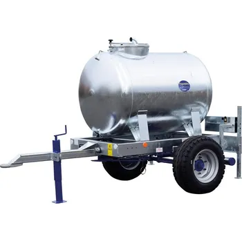 Přívěs k motorovému vozidlu Cisterna na vodu za traktor Pasdelou 1500 l zinkovaná pro provoz na farmě