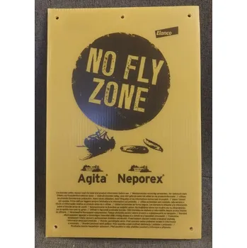 Přípravek proti hmyzu Nosič insekticidu na hubení much a dalšího hmyzu AGITA 20 x 30 cm