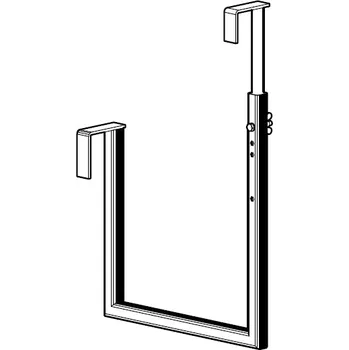 Žebřík ZARGES Nástupní třmen, 42832, Šířka (m): 0,40