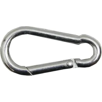 Karabina ocelová 60 x 6 mm C-DIN 5299