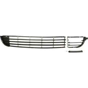 Nárazník BLIC Mřížka nárazníku (plastová, černá, certifikát CZ) k RENAULT CLIO II Ph III 09.03-05.05