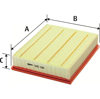 Vzduchový filtr Vzduchový filtr VALEO 585018