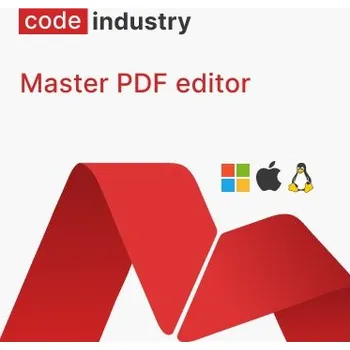 Master PDF Editor 5, licence pro 2 uživatele