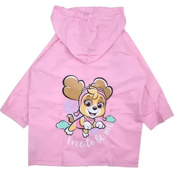 Pláštěnka Dětská pláštěnka Tlapková Patrola Skye 98-128 cm 110/116