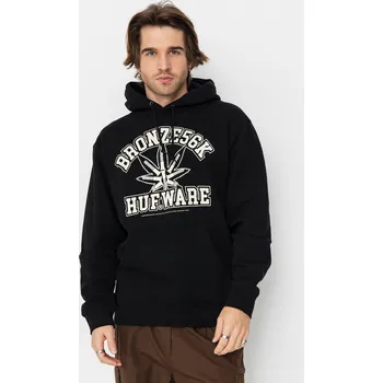 Pánská mikina HUF X Bronze Plantware HD (black) S, černá