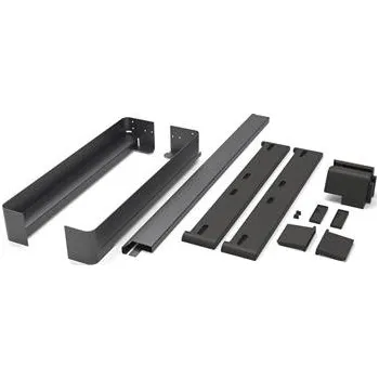 Nábytkové kování CONERO funkční výsuv 72 H, šíře 610-670 mm, černý