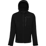 bunda pánská ALPINE PRO HOOR softshellová s DWR černá Varianta: S
