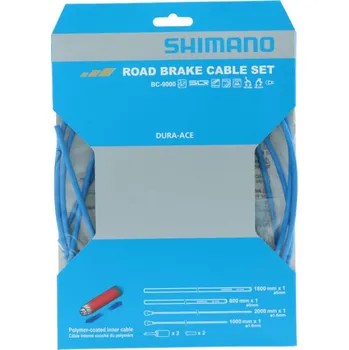 Lanko pro jízdní kolo brzdový set Shimano DURA-ACE BC-9000 modrý