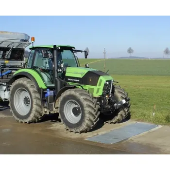 Průmyslová váha Přejezdová váha pro zemědělská, nákladní vozidla Agreto nosnost 15t rozměr 3,4x1 m +výbava