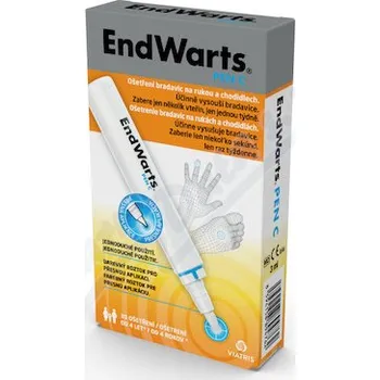 Přípravek na odstranění bradavice EndWarts PEN C roztok kyseliny mravenčí v peru na vysušení bradavic 3 ml