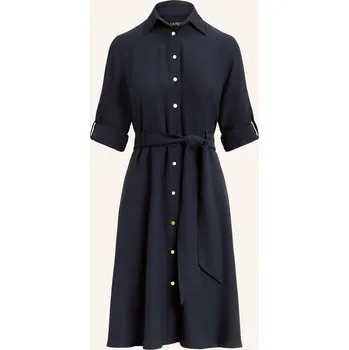 Dámské šaty Lauren Ralph Lauren Dámské Košilové Šaty, tmavě modrá, 34