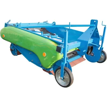 Zahradní traktor Dvouřádkový vyorávač brambor, cibule za traktor Krukowiak Saturn Z 653/1 prac. záběr 1,5 m