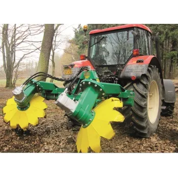 Fréza ŠLP Křtiny Dvoutalířová lesní půdní fréza TPF-2