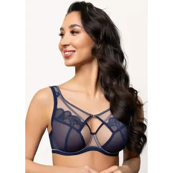 Podprsenka SAANVI K758/1 NAVY BLUE SOFT BRA tmavě modrá 75F