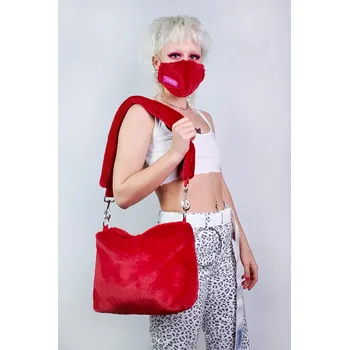 Kabelka PRINCESS TIRAMISU Taška / KABELKA přes rameno velká FLUFF - červená