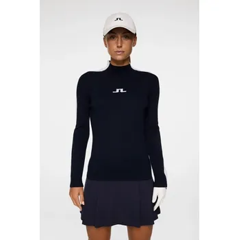 Pánské oblečení J.Lindeberg Adeline Knitted svetr - 0 - modrá - XL