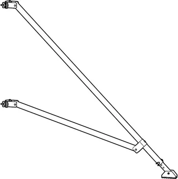 Žebřík ZARGES Trojúhelníková podpěra S-PLUS, 42850
