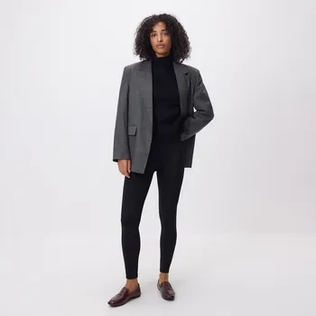 Dámské kalhoty Reserved - Legíny s vysokým podílem viskózy - černý - 607GA-99X - 607GA-99X-L