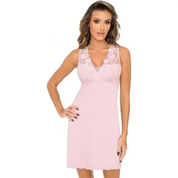 Dámské noční prádlo Luxusní košilka Kristina světle růžová L