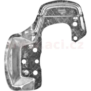 Brzdový kotouč Ochranný plech proti rozstřikování, brzdový kotouč VAN WEZEL 3776372