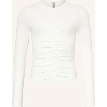 Blue Effect Dívčí Tričko S Dlouhým Rukávem, bílá, 152