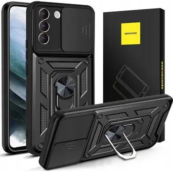 Pouzdro na mobilní telefon Zadní Kryt Spacecase pro Samsung Galaxy S21 Plus, černý