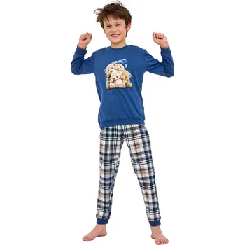 Chlapecké pyžamo 966/174 Bears - CORNETTE džínová 158/164