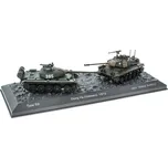 ATLAS Sada Tanků: Dong Ha 1972 Type 59 - M41 Walker Bulldog 1:72 časopis se sadou Set of tanks: The Battle of Dong Ha Vietnam 1972 Type-59 vs M41 Walker Bulldog - World of tanks