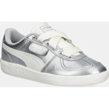 Pánské tenisky Tenisky Puma Palermo Wide Lace stříbrná barva, 402331 SLM, EUR 40