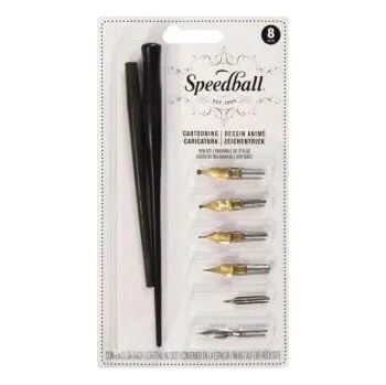 Umělecký štětec Kaligrafická sada Speedball 6+2ks 2966