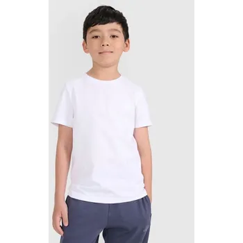 Chlapecké tričko Chlapecké hladké tričko 4F 4FJRMM00TTSHM3254-10S 128