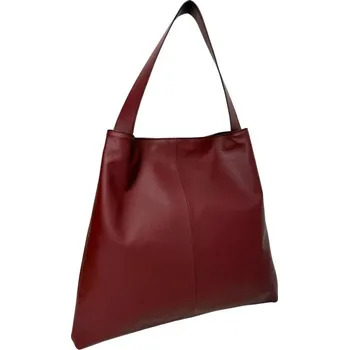 Kabelka FACEBAG Kožená kabelka JENNY vínová