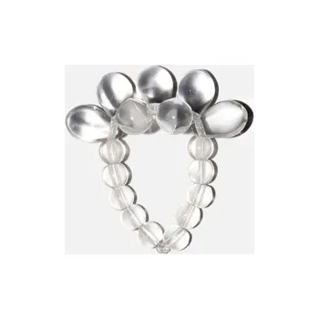 Prsten KAARET korálkový elastický prsten - HYDRA RING LESKLÝ Velikost: S