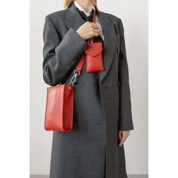 Kabelka FACEBAG FACEBAG- Dámská kožená kabelka Letty oboustranná černá