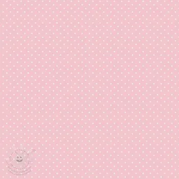 Bavlněná látka Petit dots rose