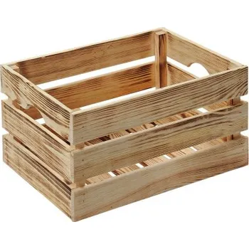 Zahradní úložný box Dekorativní box, borovice 40 x 30 x 23 cm, set 4 ks - N KESPER