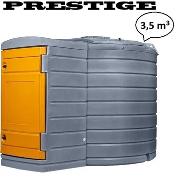 Nádrž na naftu dvouplášťová s velkou distribuční skříní SWIMER 3500 l verze PRESTIGE