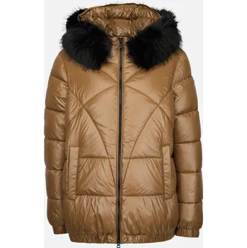 Dámská bunda Dámská zimní bunda Geox Backsie GEOX černá | hnědá 3482914