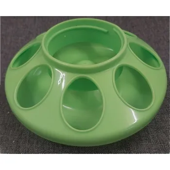 Krmítko pro ptáka Náhradní spodní díl s 8 otvory pro krmítko pro křepelky, kuřata, holuby, bažanty 1 kg