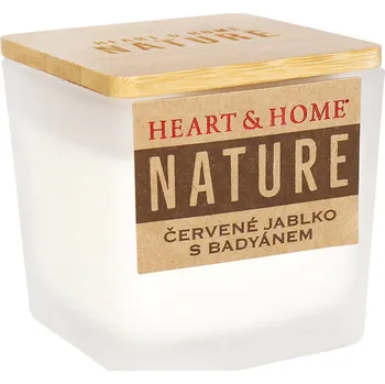 Svíčka Malá svíčka - Červené jablko a badyán